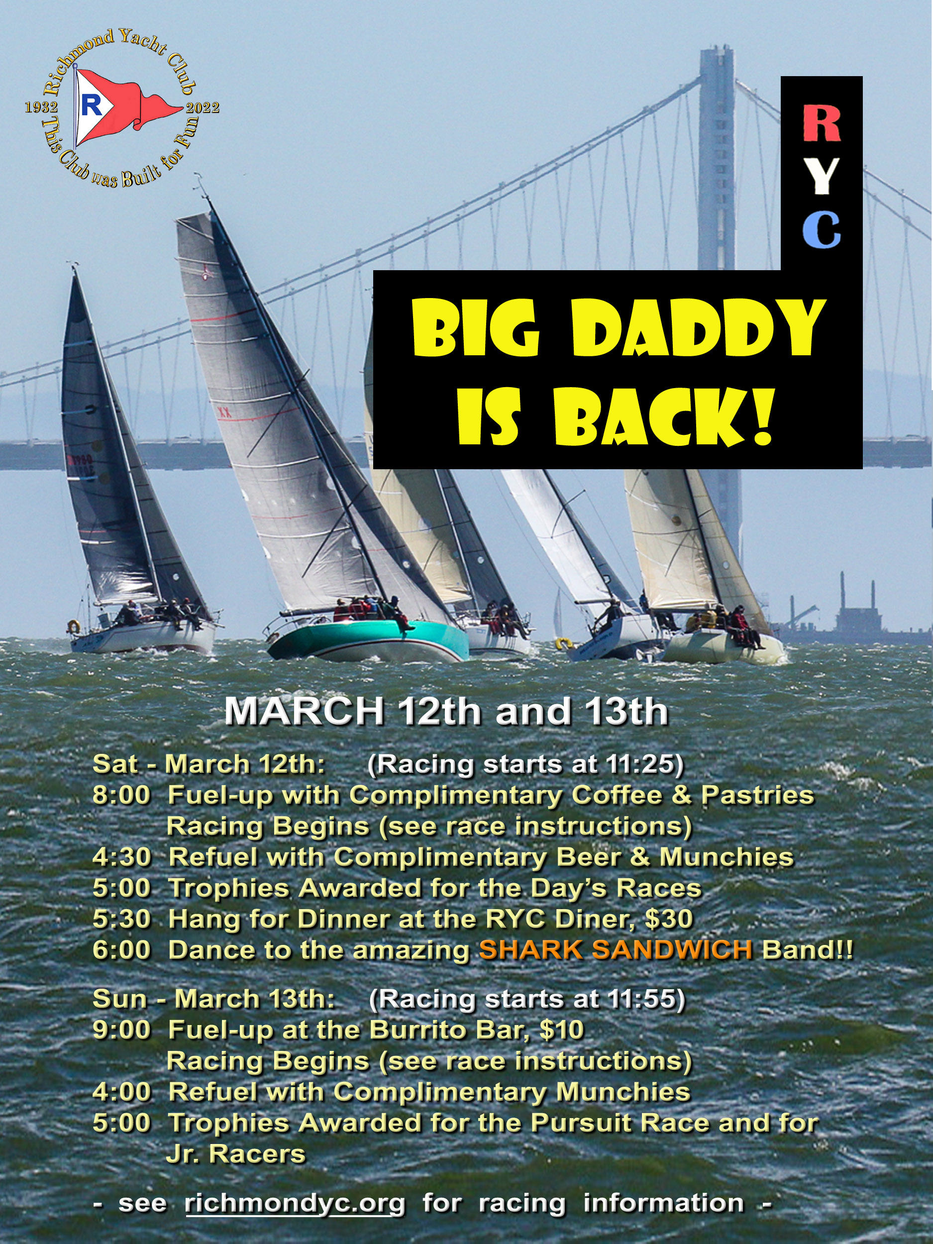 richmond yacht club big daddy